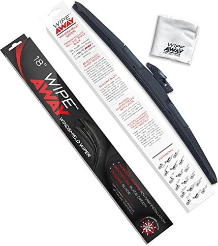 Wipe Away Windshield Wiper Blade - Silicone Windshield Wiper Blade - 18"