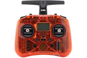 ROTORLOGIC RadioMaster Pocket Portable Remote Controller Hall Gimbal EdgeTX Built in LED Light Mode 2 Batteries Not Included (Orange, ELRS)