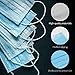 Disposable Face Mask (3-Ply) with Earloop Medical Mask for Virus, Bacteria, Germ, Dust, Pollen, Particle Protection (20)