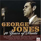 Disco de George Jones: «40 Years of Duets» (Anverso) Disco de George Jones: «40 Years of Duets» (Anverso)