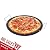 15-inch BBQ Pizza Pan, Arctic Monsoon, Non-stick Safety Coated Thick Gauge Cold Rolled Steel Material Grill Topper Pizza Stone, Black