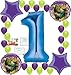 Shrek and Donkey Party Supplies Happy Birthday Balloon Decoration Bundle For (1st Birthday)