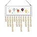 YuQi 100PCS Wooden Round Discs with 2 Hole, Unfinished Blank Wood Slices Circles for DIY Crafts Ornaments & Reminder Calendar Tags & Home Decor-1.2 inch