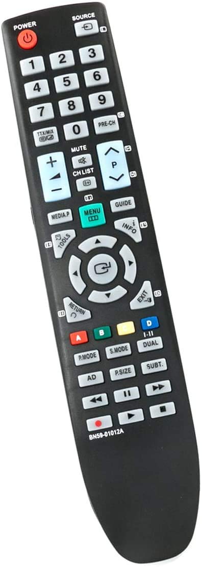 BN59-01012A Remote Control Replace -VINABTY Remote Control for Samsung LE32C450 LE19C450 LE19C450 LE22C455 LE26C450 B2230HD LS22PTDSF/EN LS22 LS23 LS24 PS50C430A1W PS50C430 PS50C431 PS50C433 PS50C455