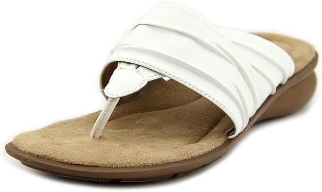 Amazon.com: Naturalizer Women Joi White Thong Sandals 5 M US: Everything Else