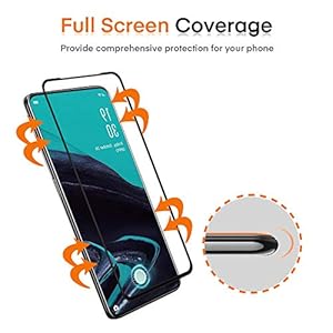 VGUARD 3 Pezzi Pellicola Vetro Temperato per Oppo Reno2 / Oppo Reno 2, [Copertura Completa] Pellicola Protettiva… - immagine 3