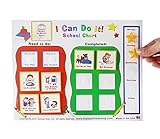 Kenson Kids I Can Do It Reward Chart: School