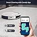 Coredy Robot Vacuum Cleaner, Wi-Fi Connected, Compatible with Alexa, Virtual Boundary Supported, 1400Pa Max Suction, Super Quiet All-New Upgraded Robotic Vacuums, Cleans Hard Floor to Carpet (White)thumb 2