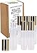 Essential Oils Roller Bottles with Recipe eBook Frosted White Glass Roll On Bottles for Perfume, Wax, Lip Balm, Essential Oils, Deodorant,10ml,6-Pack (Frosted White)