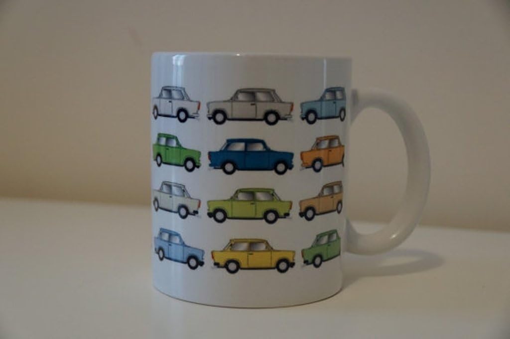 Trabants Everywhere - Mug - DDR Ostalgie