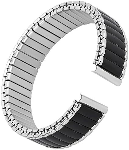 for Men & Women Expandable | Choice of Colors | Universal Fit 16mm, 18mm, 19mm, 20mm, 21mm,and 22MM | Includes 2 Spring Bars
