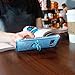 Galaxy Note 8 Case, Glitter Luxury Cute Phone Case Girls with Kickstand, Bling Diamond Rhinestone Bumper Ring Stand Sparkly Luxury Thin Soft Protective Samsung Galaxy Note 8 Case for Girl Women - Blue