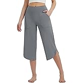 baleaf Women's High Waist Yoga Capri Pants with Pockets