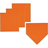 Franklin Sports MLB Baseball Base Set - Throw Down Rubber Bases for Baseball + Softball with Home Plate - Portable Backyard B