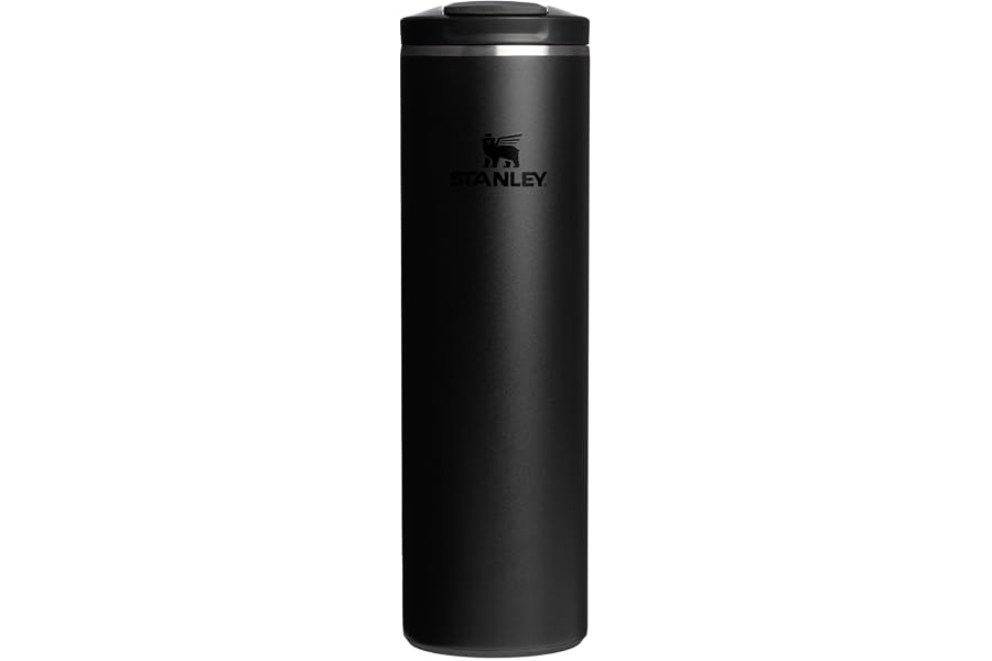 STANLEY Transit FlipTop Mug | Leakproof Coffee Travel Cup | Vacuum Insulated Stainless Steel | Stays Hot or Cold for Hours | Book