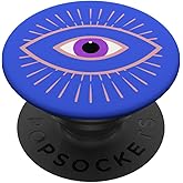 Rose Blue All Seeing Evil Eye PopSockets Adhesive PopGrip