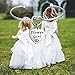 FEELMEM Flower Girl Bracelet Tie The Love Knot Bridesmaid Bracelet Flower Girl Jewelry Wedding Party Flower Girl Gift