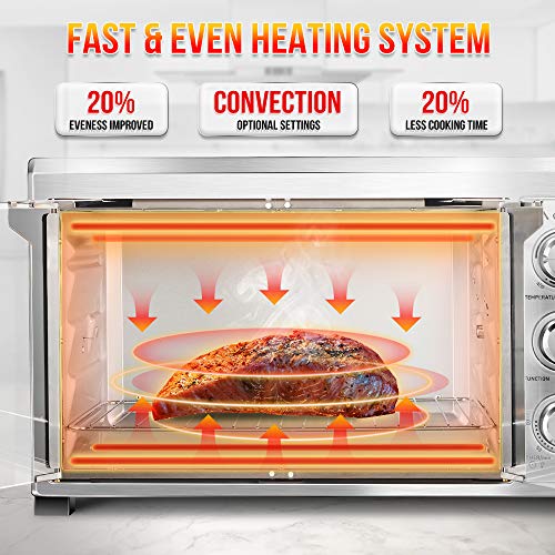 Toaster Convection Oven Countertop Aobosi Convection Toaster Oven