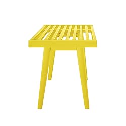 Plank+Beam Entryway Bench, Wooden End of Bed Bench
