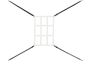 AOLIGEIJS Adjustable Strike Zone Target for Baseball Net, Practice Throwing and Hitting with Accuracy,for 6x6,7x7 or 8x8 Foot Nets