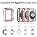 amBand Case for Apple Watch 3 38mm TPU iWatch Bumper Accessories Protector Cover for Apple Watch Series 3/2/1, Nike+, Sport, Edition, Rose Gold