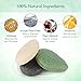 Konjac Face Sponge - 6 Pack Natural Facial Sponges (Pure Konjac, Green Tea and Activated Bamboo Charcoal) for Face Exfoliating, Gently Deep Pore Cleansing, Bath Sponges, Suit for All Skin Type
