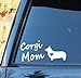 Bluegrass Decals C1142 Corgi Mom Dog Breed Decal Sticker