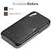 KAVAJ iPhone X/XS Case Leather Tokyo Black, Supports Wireless Charging (Qi), Slim-Fit Genuine Leather iPhone X Wallet Case Leather Bumper Case with Business Card Holder Cover for iPhoneX/XS