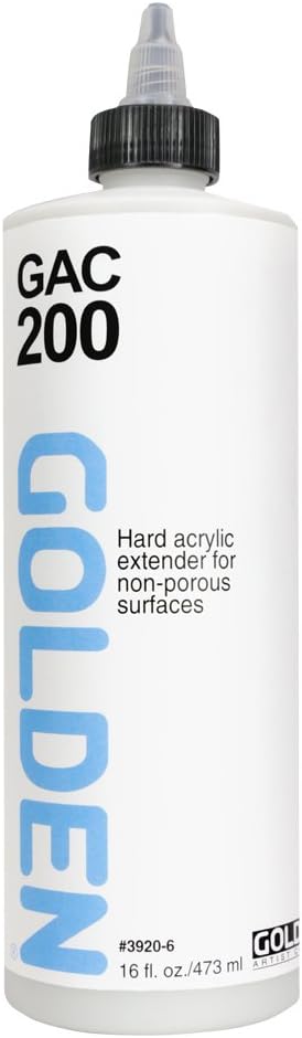 Golden 0003980-6 16Oz Gac 800 Heat Set Acrylic Series Paint