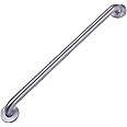 鶹 Basics Bathroom Handicap Safety Grab Bar, 42 Inch Length, 1.25 Inch Diameter, Holds up to 500LBs, ADA Compliant, Stain