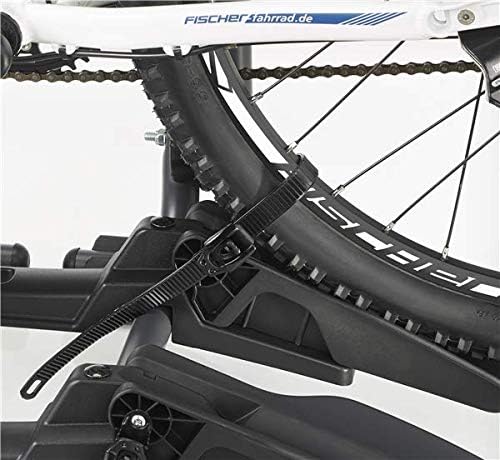Fischer Rear bicycle carrier, bicycle carrier, tailgate carrier, bicycle carrier, e-bike, Black - Image 5