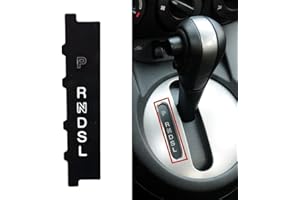 Gear Indicator for Mazda 2 Demio 2007-2012, ABS Replacement Shift Position Display, for OEM DF77-46-10X DN22-46-10X, Black