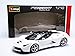 Bburago Ferrari LaFerrari F70 1/18 Scale Diecast Model Car, White
