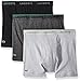 Lacoste Men's 100% Cotton Boxer Brief Underwear, Multipack, New Black/Grey/Charcoal-3 Pack, X-Large