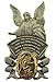 Religious Gifts Pewter Saint Michael with Guardian Angel Medal Car Visor Clip, 2 1/4 Inch