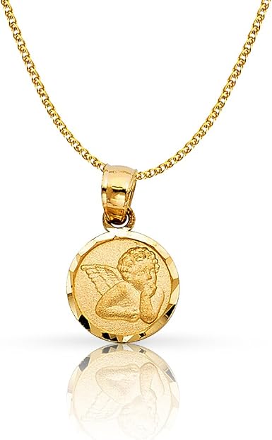 14k Gold Angel Charm Store, 60% OFF 