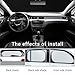 MIU COLOR 6 Pieces Cars Windshield Sunshades Blocks UV Rays Sun Heat for Baby Sun Shade Window Cover to Keep Your Vehicle Cool Universal Fit Most Cars Easy Storage (Large 63 x 35 inches)