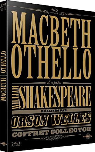 Macbeth & Othello d'après William Shakespeare réalisés par Orson Welles - Édition Collector - Blu-ray