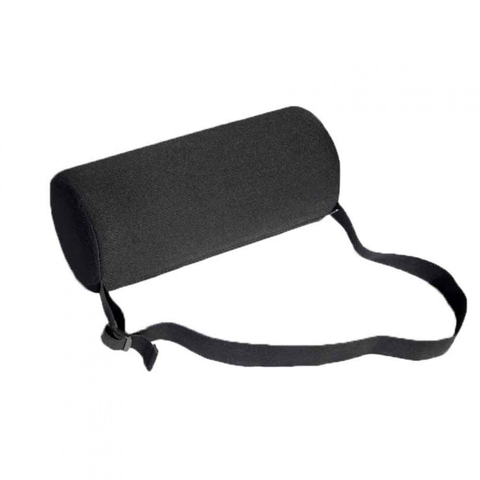 Faderr Lumbar Roll Low Back Support Pillow, Ergonomic Chairs Back Support Roll Lumbar Support Cushion Office Chairs Waist Protecter Cylinder Lumbar Roll for Car Home Office