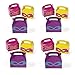 Multiple Superhero Party Favors for Girls - 12 Superhero Sayings Bracelets, 24 Superhero Stampers, 12 Girls Superhero Favor Boxes, Superhero Stickers (100) and Superhero Birthday Sticker (149 Pieces)