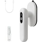 SL Euthtion Cordless Travel Mini Iron for Clothes，Portable USB Rechargeable Battery-Powered ，mini heat press iron 3 Temperature Settings Support Dry And Wet Ironing for Travel, RV，home