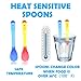 UniBetter Baby Food Feeder Pacifier 2 PCs Pacifier Clips 2 PCs Baby Feeding Spoons 3 PCs Replacement Silicone Pouches Baby Fruit Teething Toys for Toddlers Infant Baby Shower Gift (Blue Set)