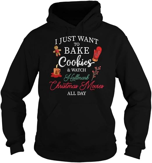 hallmark watching hoodie