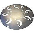 FireDial Baffle Plate Heat Management System for Charcoal BBQ and Barbecue Smokers, UDS, WSM, Kettle (For 22 in. Kettle)
