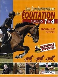 Manuel D'Équitation Pour Enfants - Préparation Aux Galops 1 à 4 - Apprentissage Ludique