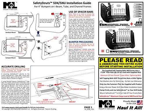 4 Mount+n+Lock+SafetyStruts+Prevent+Failure+SSN+Standard