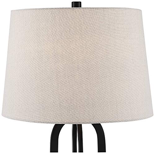 image for Marcel Modern Industrial Table Lamps Set of 2 with Nightlight LED USB 