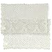 Home-X Lace Doilies, Rectangular Doilies for Tables, Decoration, and More, Set of 2 Doilies in White or Cream, (Color)