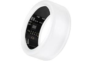 pupvus Protective Cover for Ultrahuman Ring AIR Protector - Stylish Ring AIR Case, Snag Fit, Soft Silicone, Durable, Odorless (Transparent, M(11/12/13/14))