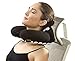 ZenGuru Best Acupressure U-Shaped Neck Pillow - Effective Remedy for Neck & Shoulders Pain and Stress Relief - with Magnet Therapy (Black)